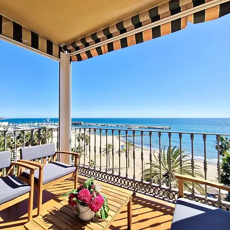 Sr Bajadilla Front With Wonderful Sea View شقة